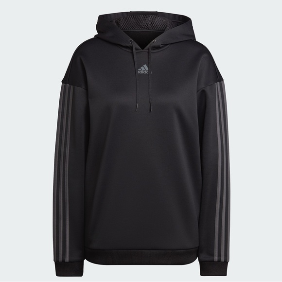 Adidas Gear Up Hoody Women Black Pullover - Picture 1 of 9